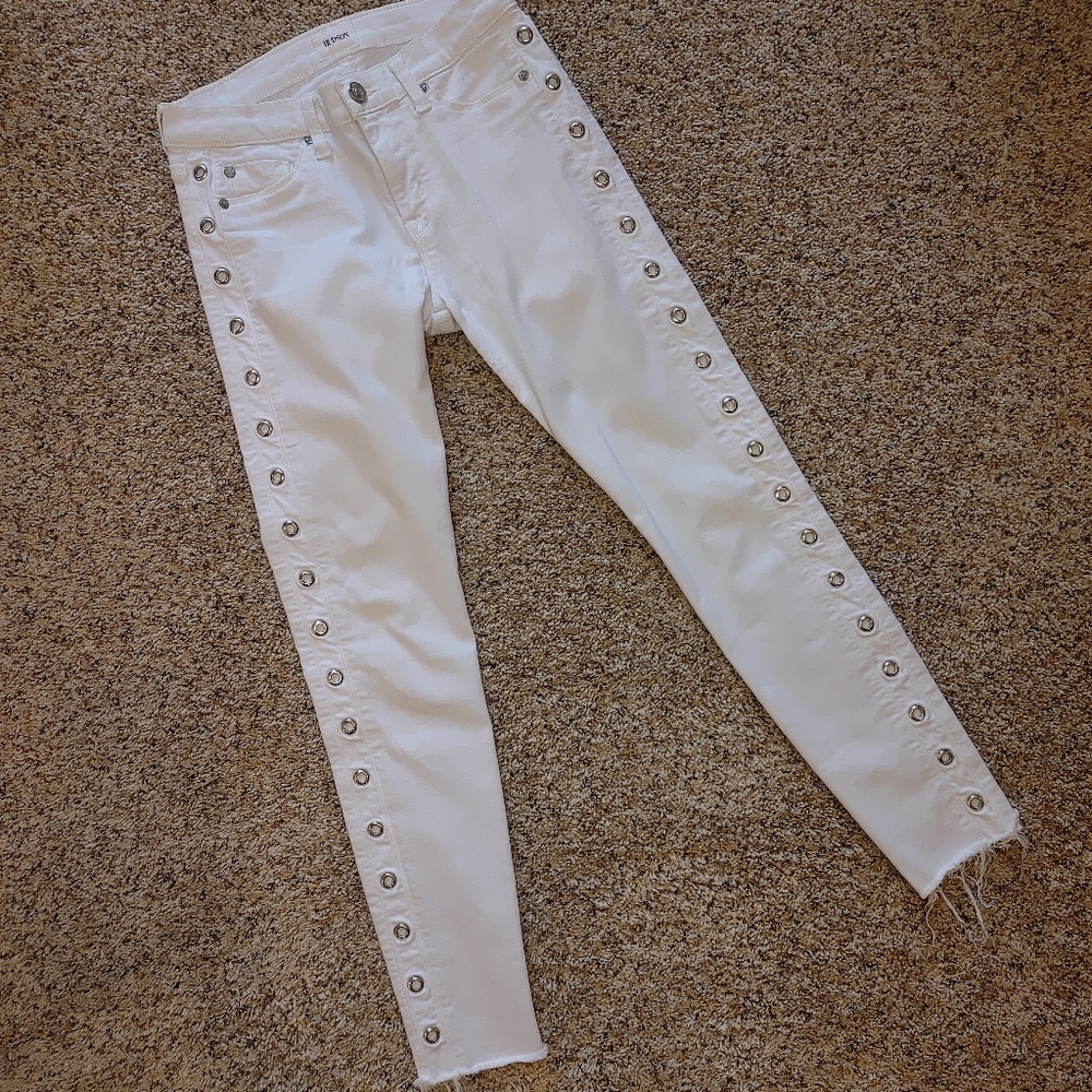 HUDSON LUNA GROMMETED SKINNY CROP 25 - Picture 4 of 15